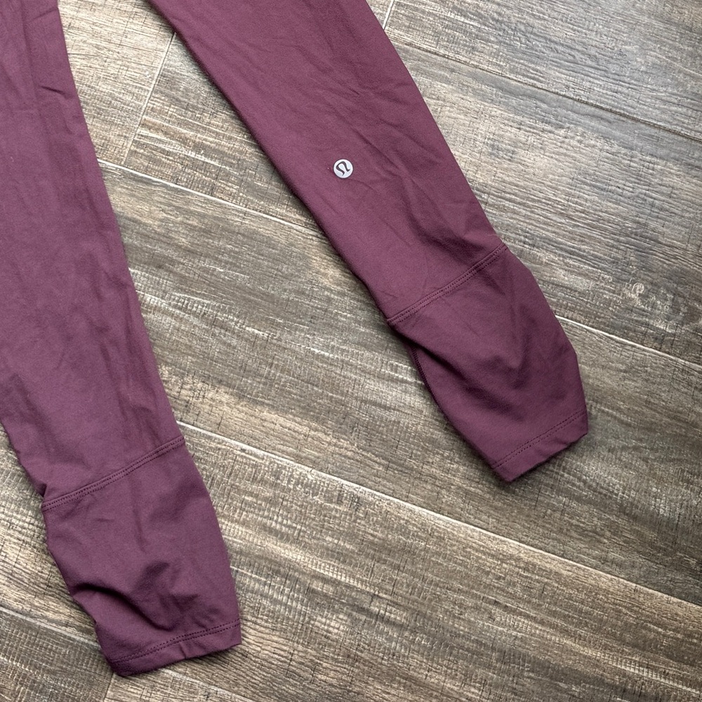 Lululemon high waisted full length brownish leggings 6 - Picture 2 of 3